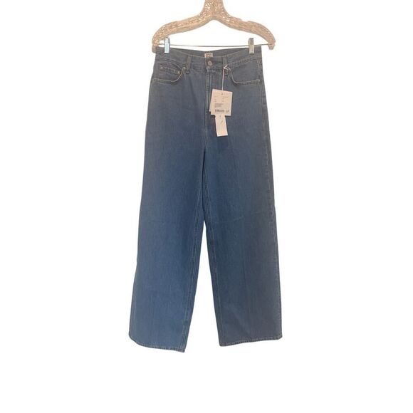 TOTEME High Waist Wide Leg 27” - Picture 5 of 7